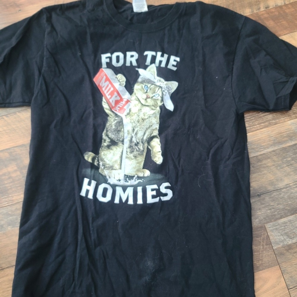 For the Homies black tshirt medium